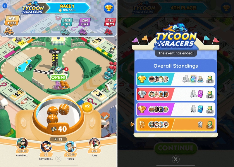 Monopoly GO - Tycoon Racers