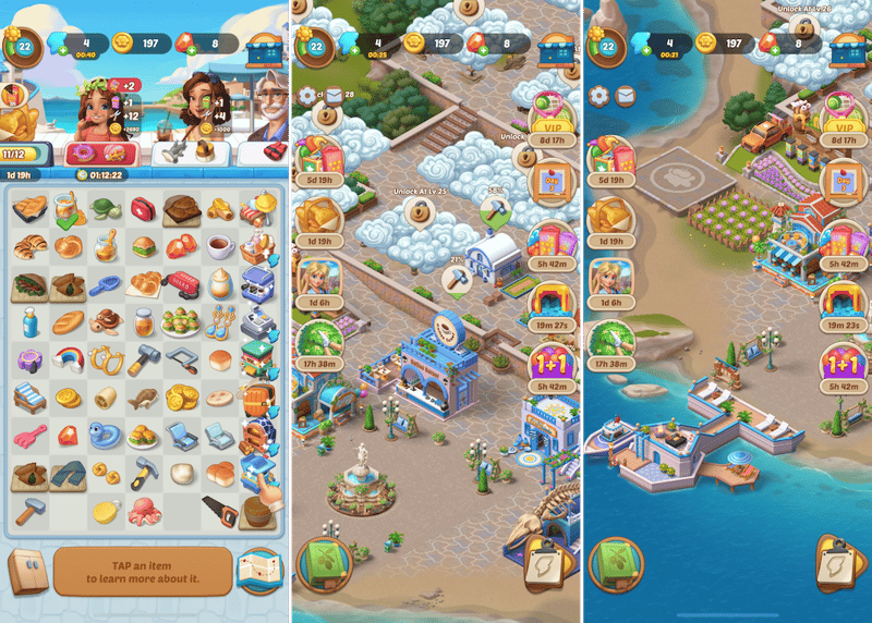 Seaside Escape - Merge and Story 02
